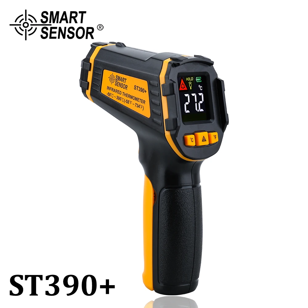 Digital Infrared Thermometer Non Contact Laser IR Temperature LCD Display Gun Pyrometer Tester Aquarium Temperature Instruments