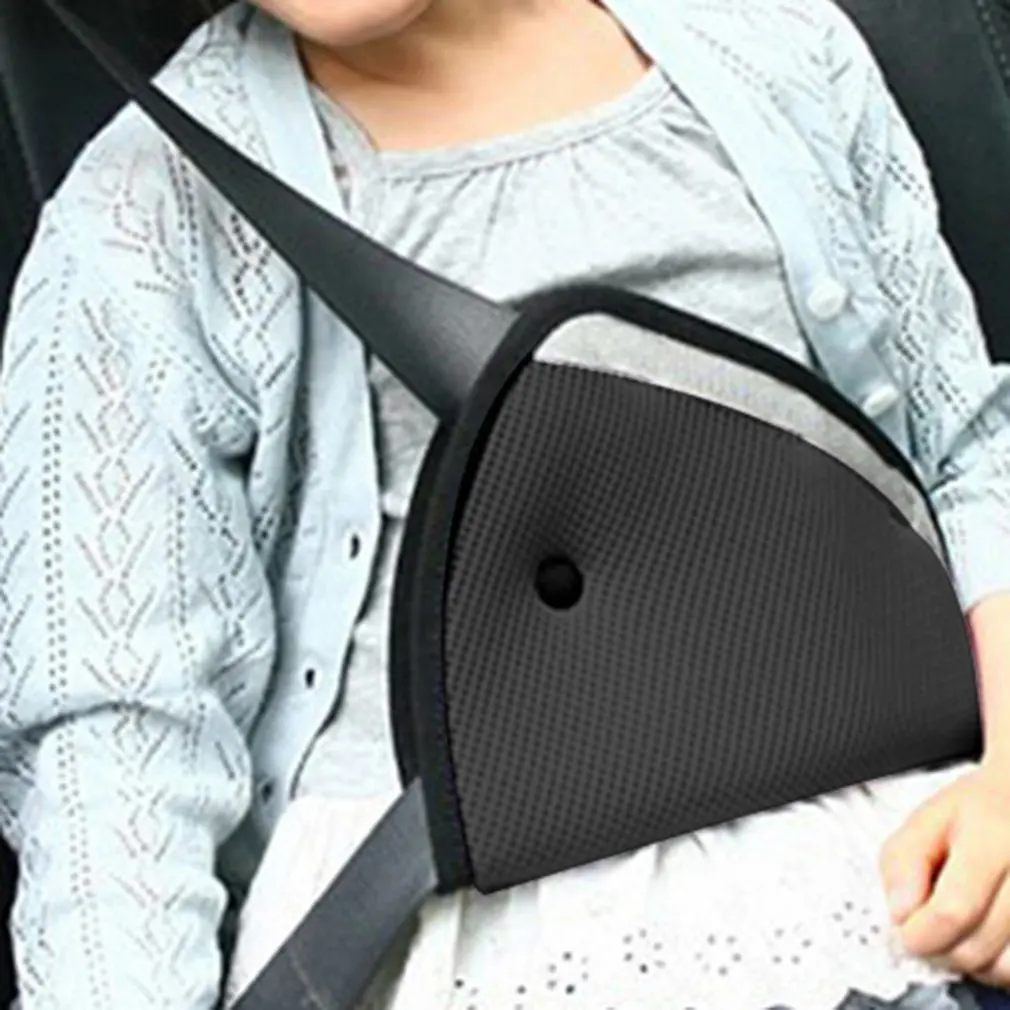 Cómodo bebé niños triángulo cubierta de seguridad ajustador de correa almohadilla para arnés niños cinturón de coche para niños asiento cinturón Universal ajustador