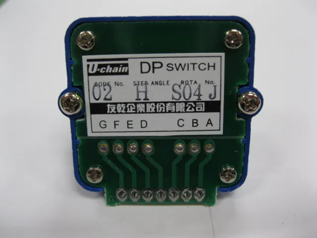 switch DIGITAL CODE ROTARY SWITCH  Angle  code machine waterproof and oil on the button