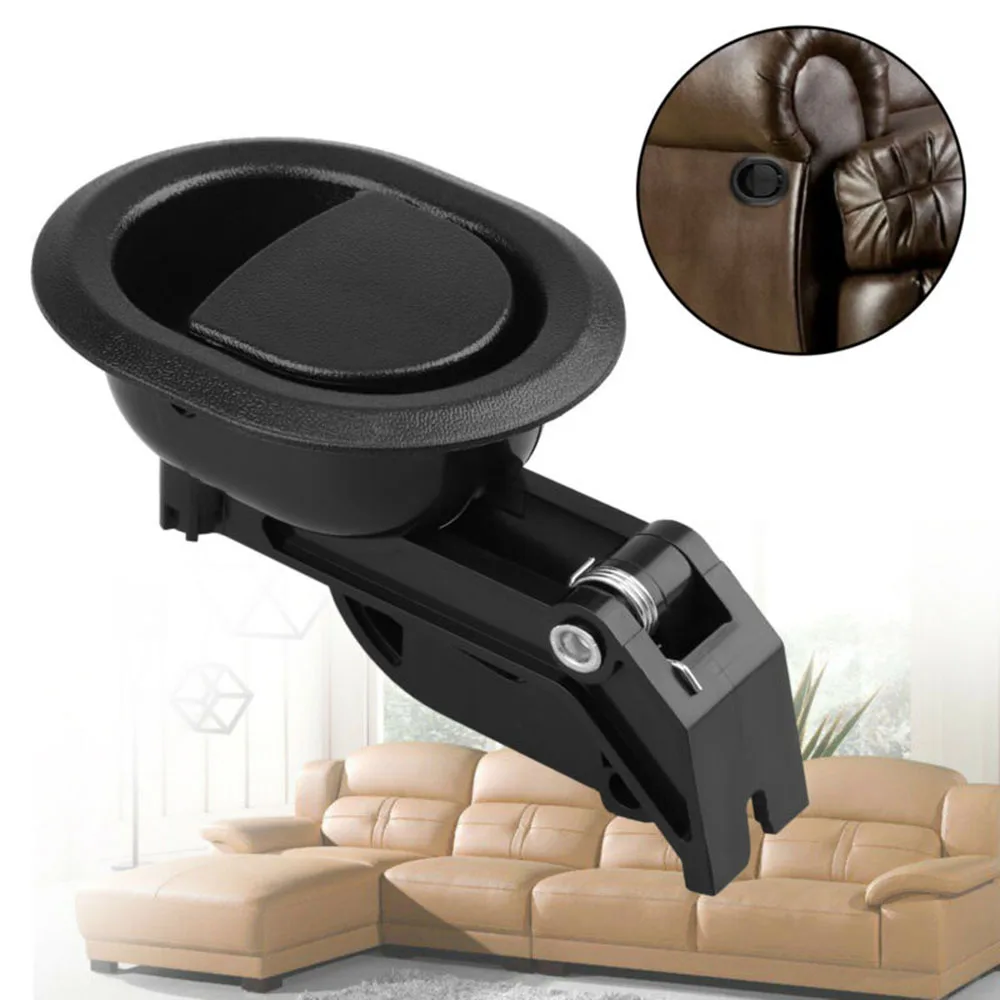 Couch Release Lever Replacement Universal Recliner Release Pull Handle Chair Sofa Couch Release Lever Black Funiture Accessory