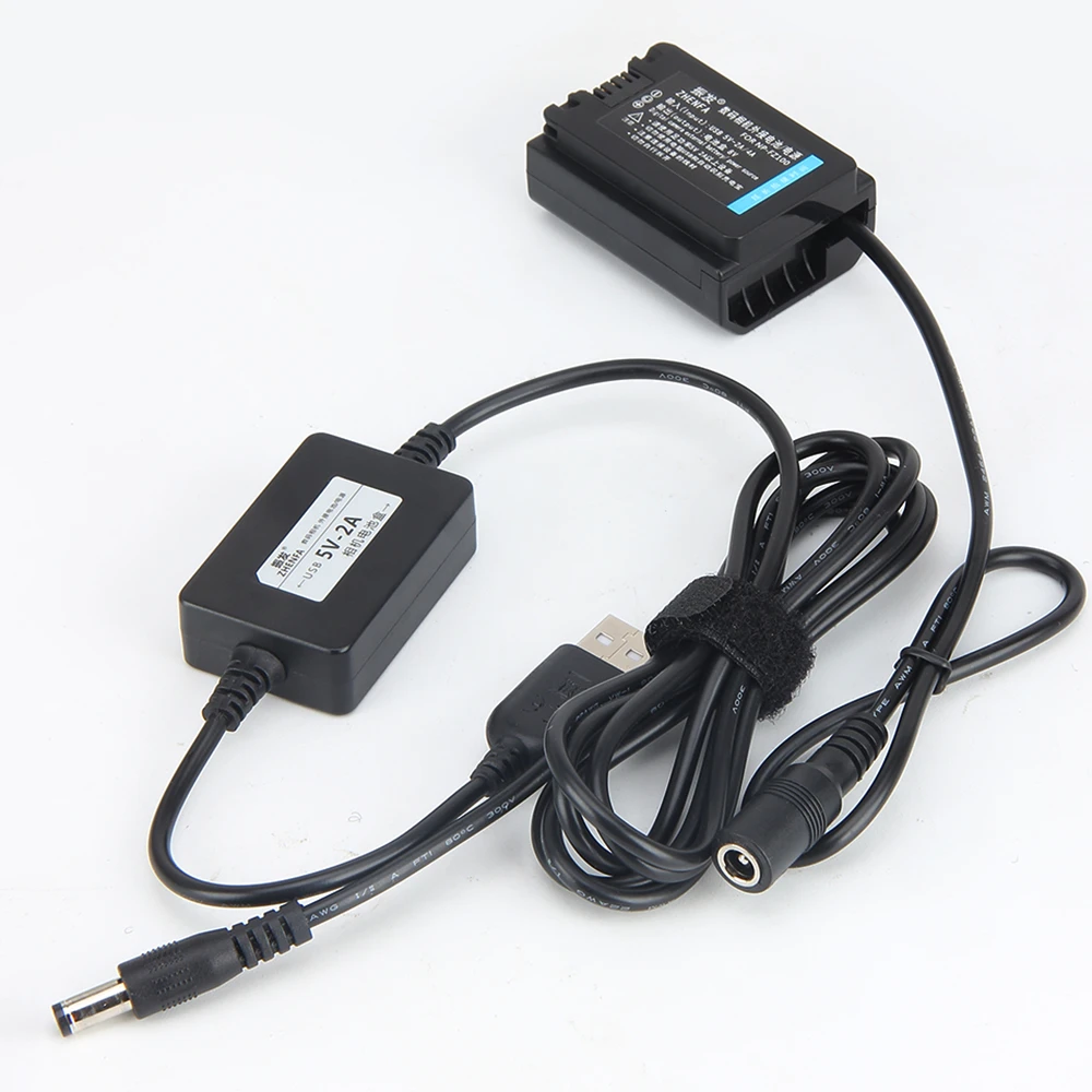 Adattatore fittizio di potere dell'accoppiatore di cc della batteria NPFZ100 di NP-FZ100 per la macchina fotografica dell'alfa A9 A7RM3 A7RIII A7M3 A7R4 di Sony ILCE-9