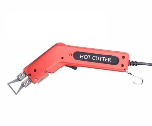 100W Hand Hold Heating Knife Cutter Hot Cutter Fabric Rope Electric Cutting  Hot Knife Cutter Hot Cutting Knife and blade