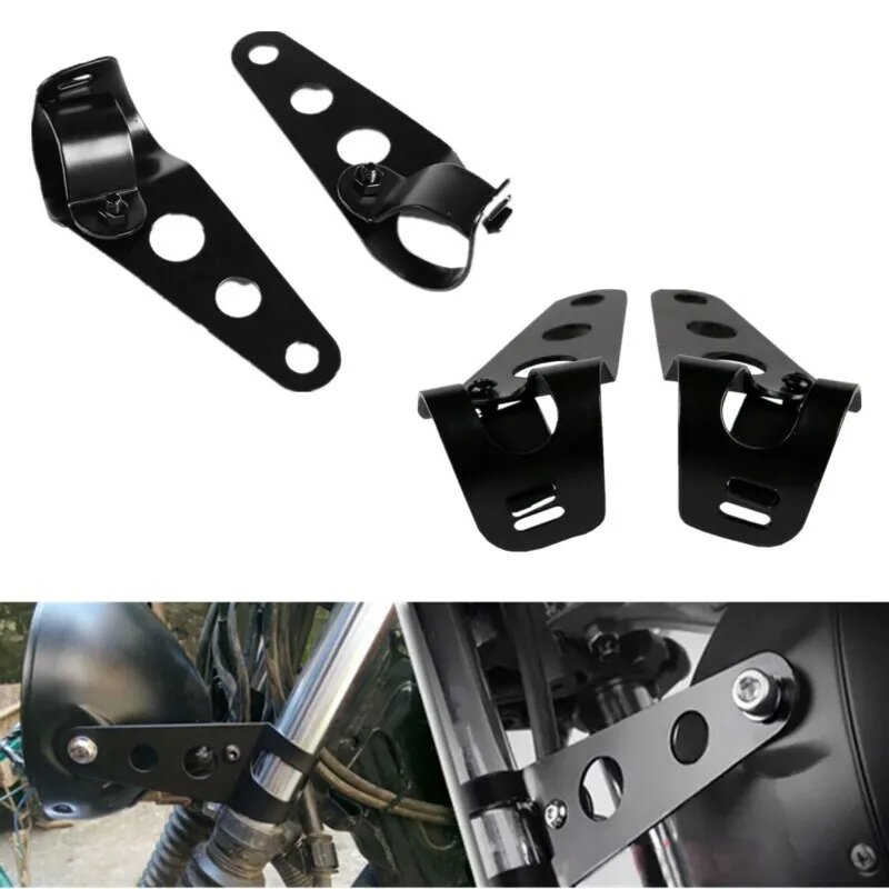 Motorcycle Headlight Headlamp Mount Bracket Fork Fit For Triumph Harley Honda Kawasaki Suzuki Yamaha Ducati with 28mm-34mm