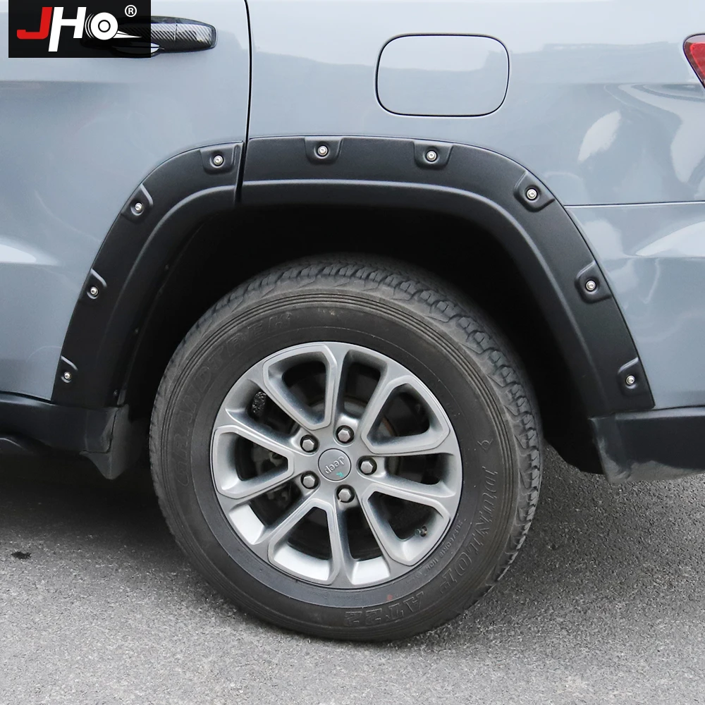 JHO Offroad Driving Car Fender Flares Kit for Jeep Grand Cherokee 2011-2020 Limited 2018 2017 2019 2016 2015 2014 Accessories