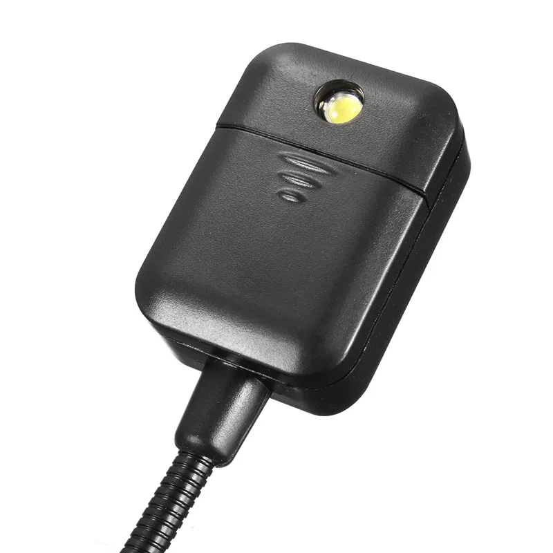 Mini lampe LED Flexible blanche ou noire pour la lecture, idéale pour un ordinateur portable ou un bureau, DC 6V, livraison directe