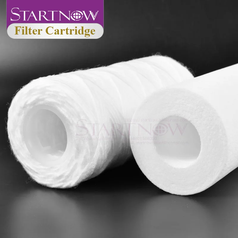 Filter Cartridge Water Purifier 5 / 10 Inch 5-Micron Sediment PP Cotton or Wire Wound For Water Chiller Water Filter System