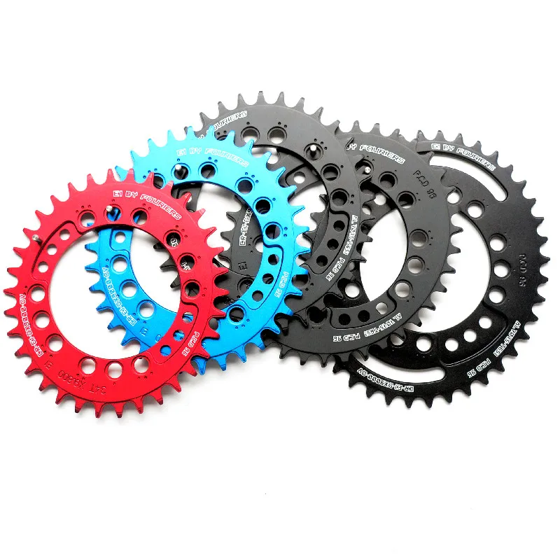 FOURIERS CR-DX9000 Oval Bicycle Chain Wheel MTB 11Speed BCD 96MM Bike Chain Ring Crankset 34-44T