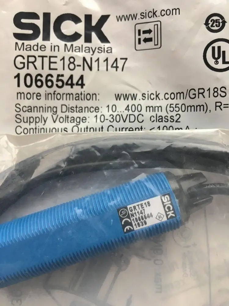 

100% new original Wesk SICK Optoelectronics Switch GRTE18-N1147 GRTE18-N1117