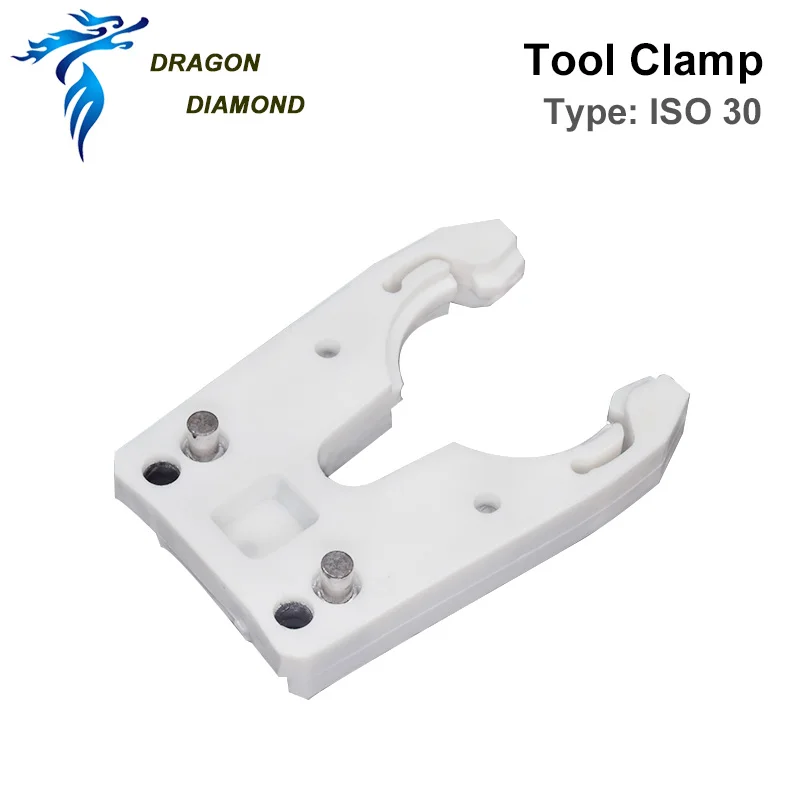 ISO30 Spindle Tool Holder Knift Rest Fork Claw Clamp Shank ER32-50L ATC For Auto Changer Gripper CNC Router Machine Collet Chuck