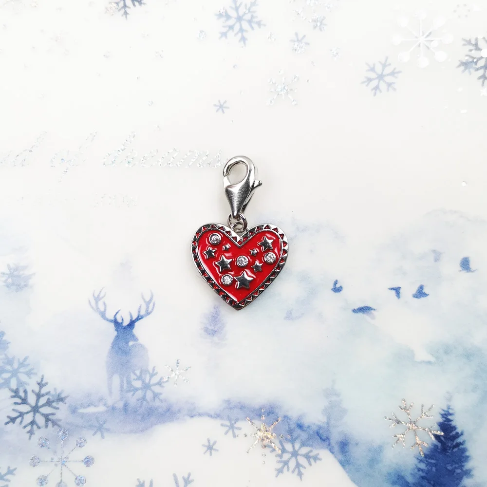 Red Star Heart Tree White Pink Purple Blue Black Oval Stone Golden Charm Pendant,2019 Jewelry Trendy 925 Sterling Silver Gift