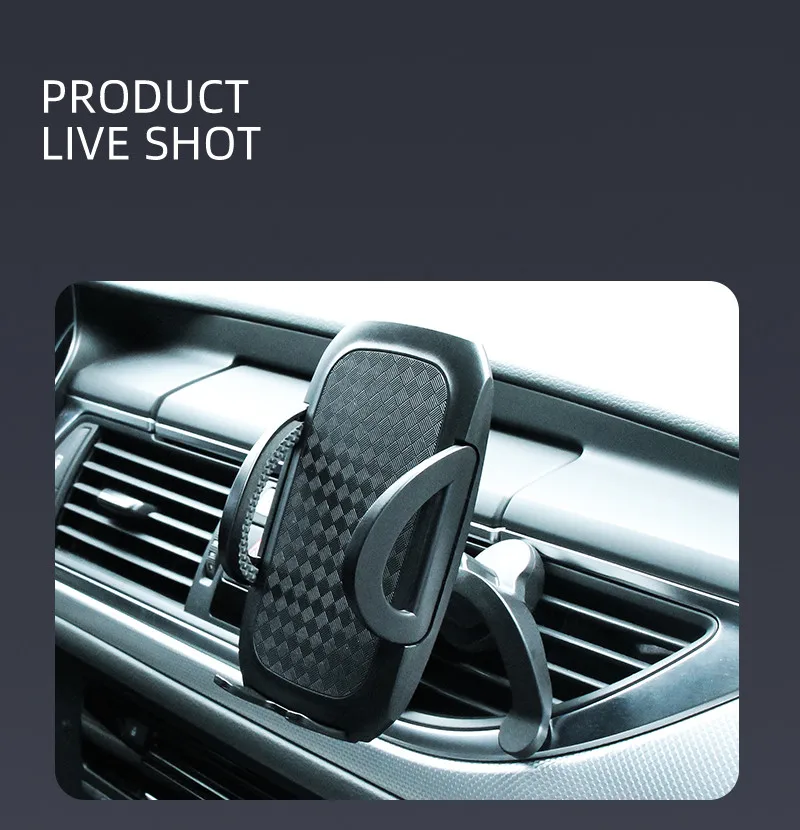 360 Car Phone Holder Air Vent Stand For Asus Zenfone Max Pro M2 M1,Doogee Y8 S88 Plus S59 S58 S95 S90 N20 Pro X90 N10 S40 Lite