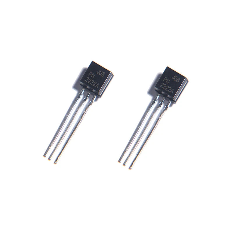 100PCS/LOT PN2222 PN2222A 2N2222 40V0.6A NPN TO-92 TO92 Triode Transistor New Original Good Quality Chipset