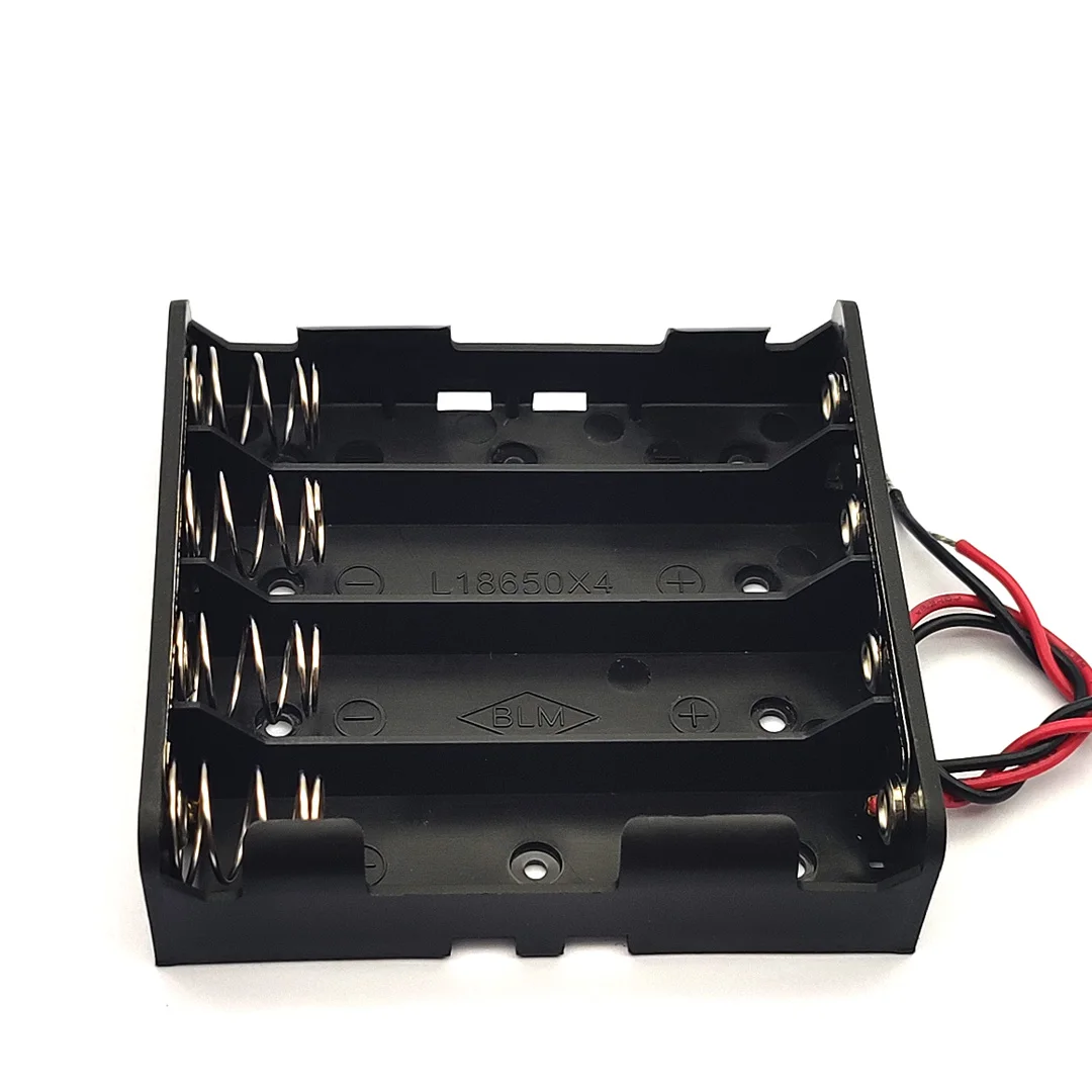 New 18650 Parallel Battery Box 18650 Power Bank Cases 4 18650 Battery Holder Storage Box Case 3.7V DIY 67-72mm Battery