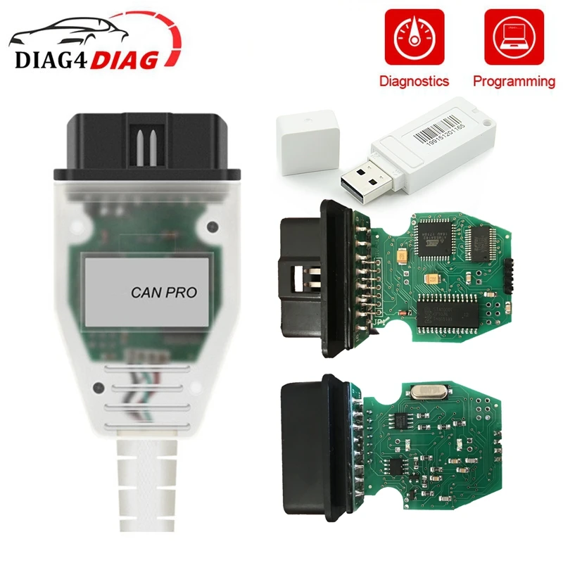 

NEW For VAG CAN PRO VCP V5.5.1 with FTDI FT245RL BUS+UDS+K-line OBD2 VCP Diagnostic Scanner Works For AUDI/VW Free Shipping