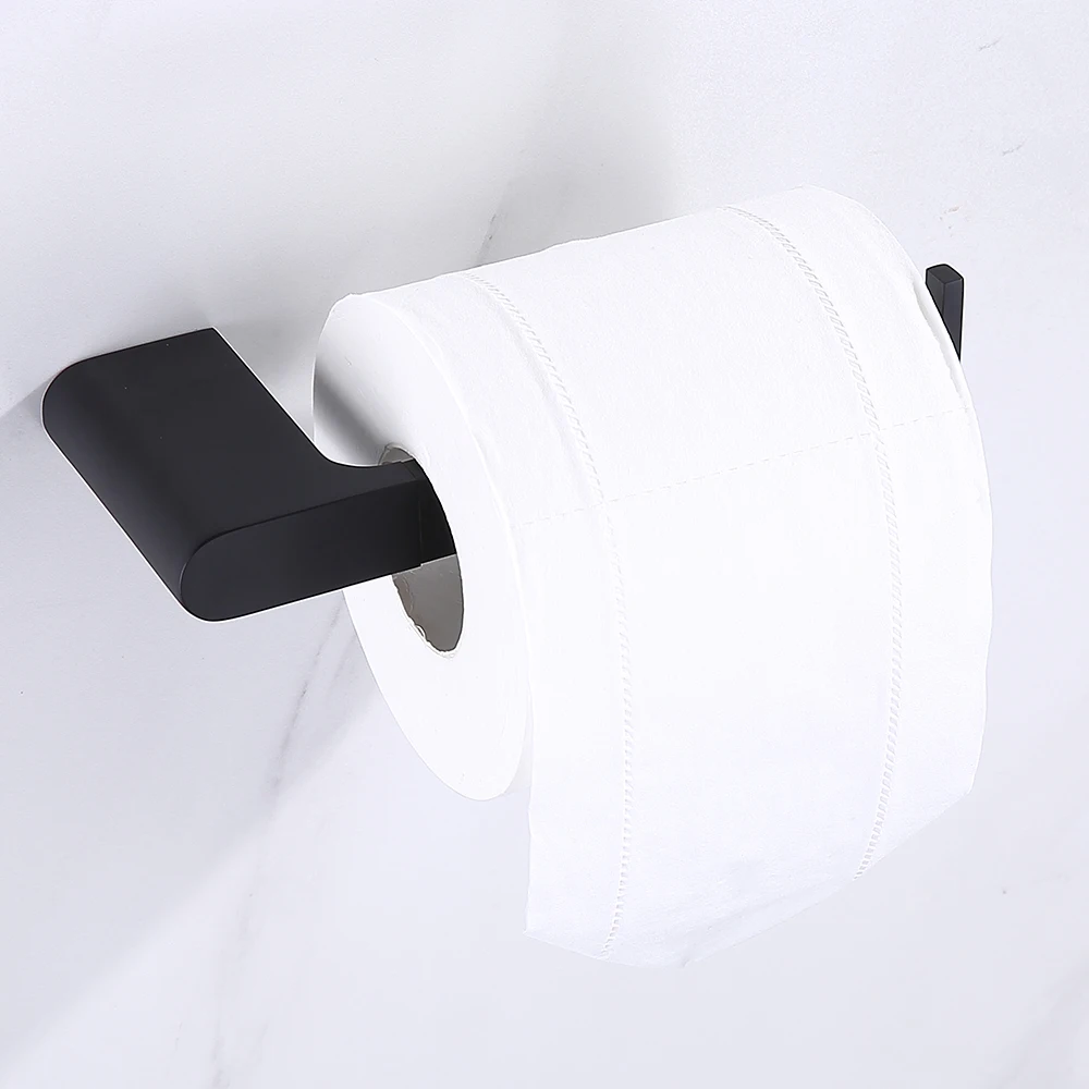 TAICUTE Heavy Duty Toilet Paper Holder Stainless Steel Tissue Paper Roll Hanger Wall Mount WC Bathroom Accessories