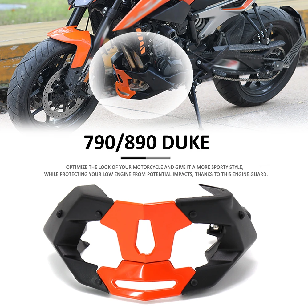 

Для 890 DUKE R 2020 2021, передняя защита двигателя мотоцикла, спойлер, защитный чехол для 790 DUKE 2018-2021 2020 2019