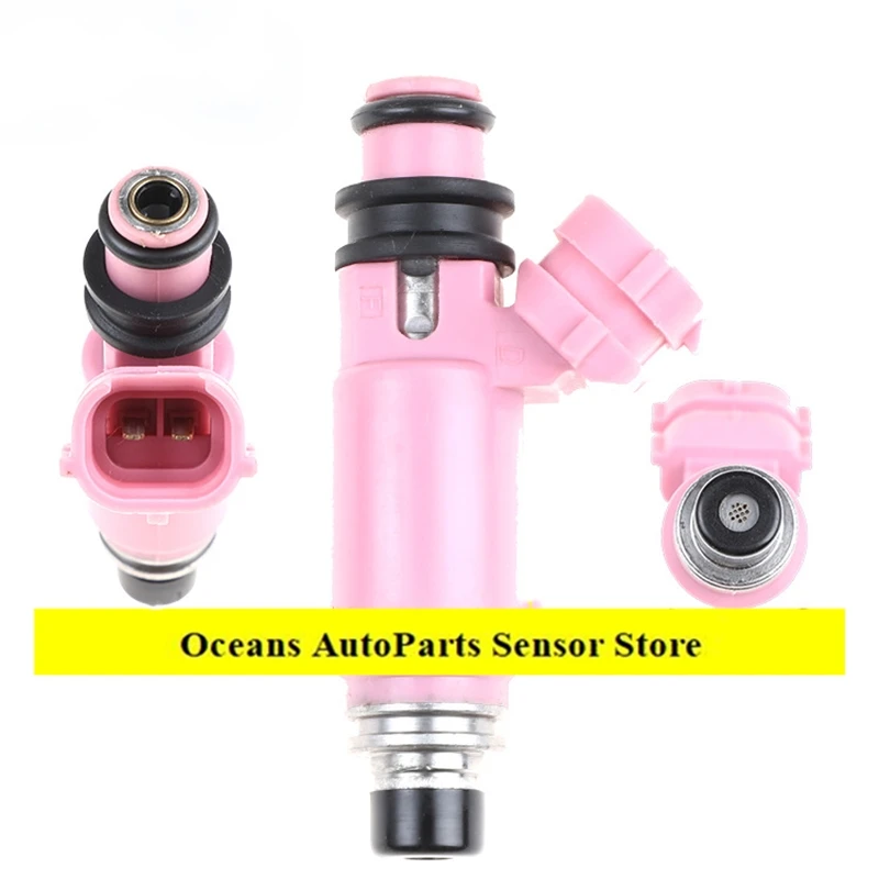 

16611-AA370 195500-3910 New Pink 565cc Fuel Injectors For Subaru STI WRX Forester Car Accessories