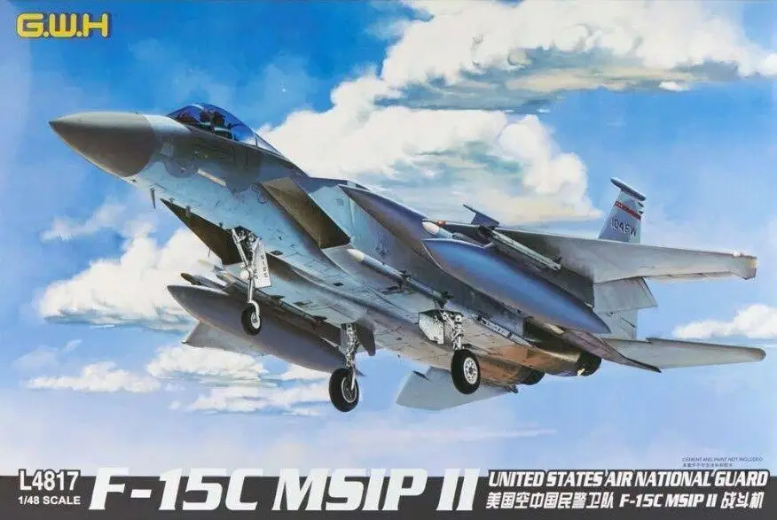 

Great Wall Hobby L4817 1/48 Scale F-15C MSIP II - United States Air National Guard Model Kit