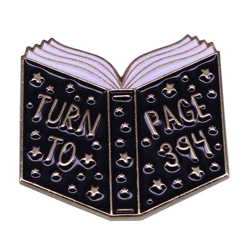 Turn to page 394 magic book lapel pin