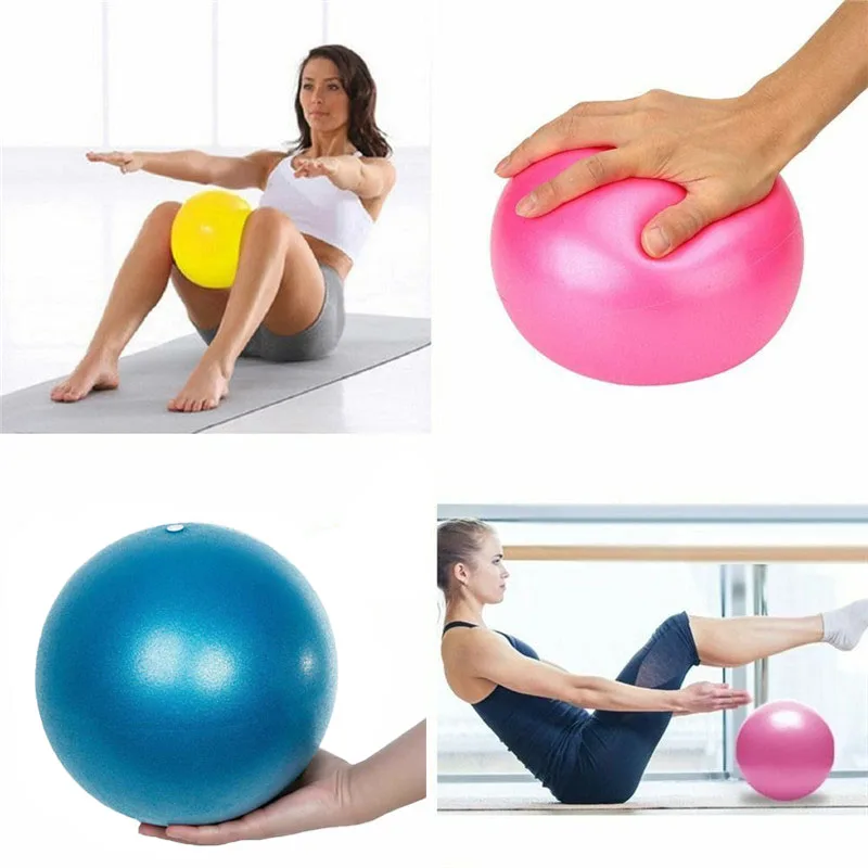 25 CM Anti-Pressure Explosion-Proof Diameter Yoga Exercise Gymnastics Pilates Yoga Balance Ball Gym Home Training Yoga Ball