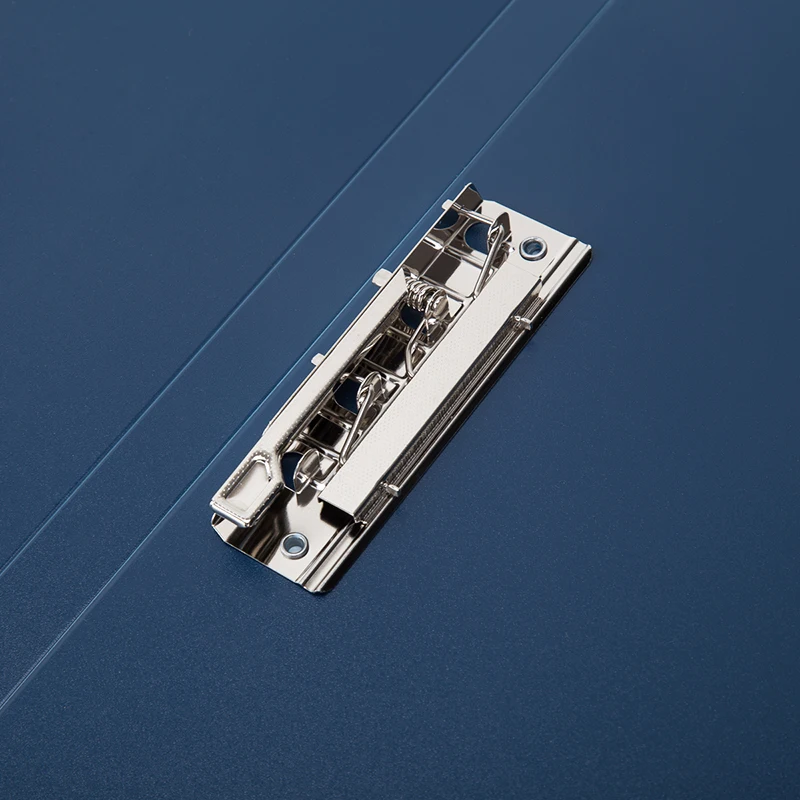 A4 PP Clip File Folder Double Strong Clip File Folder Dark Student Paper Board Folder A4 Office Storage Clip