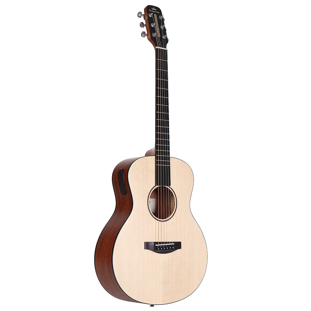 Poputar T1 36 inch LED Smart Guitar Kepma Guitare App BT5.0 Spruce Mahogany Acoustic Guitar Guitarra With Bag Accessories