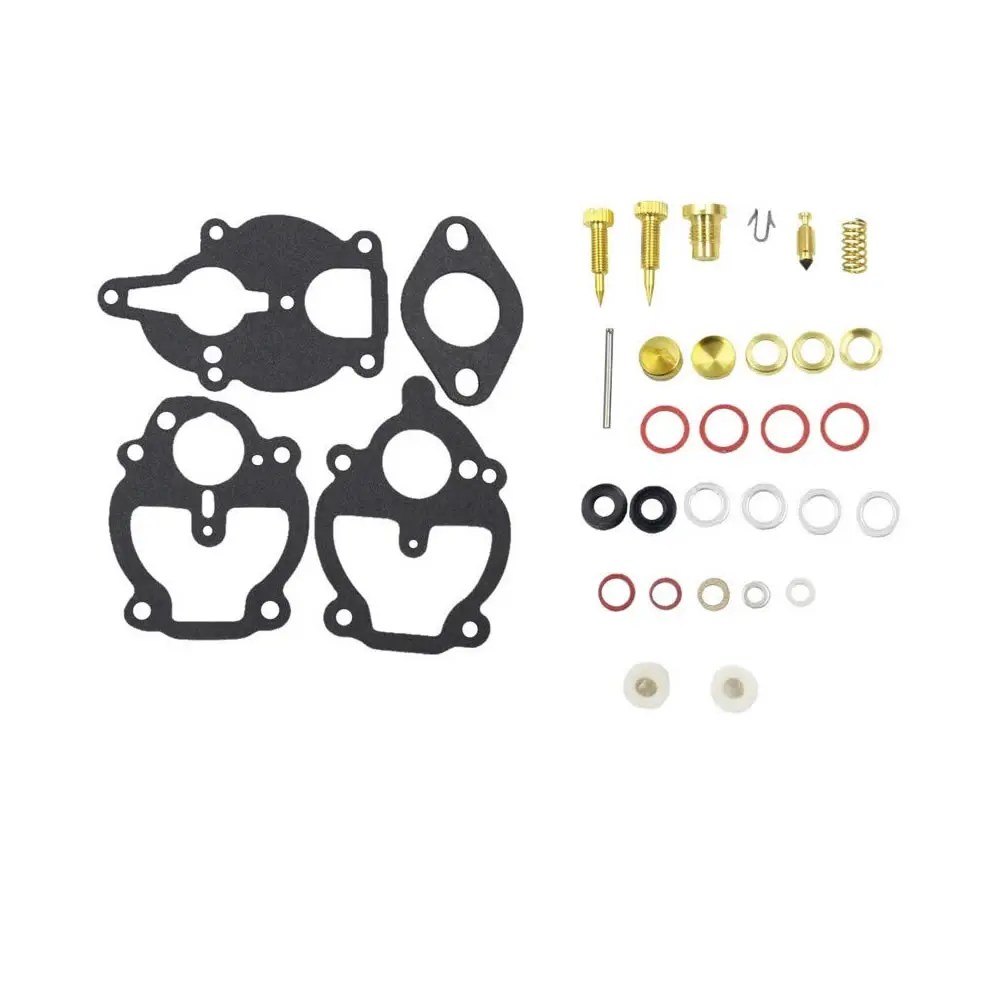 

Carburetor Rebuild Kit with 3 Different Bowl Cover Gasket for Ford 2N 8N 9N IH Farmall 100 130 140 200 230 240 330 404