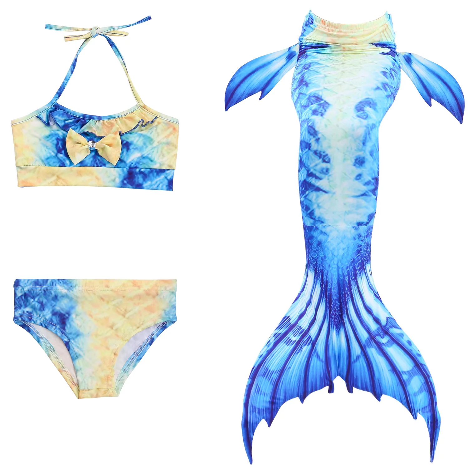 2020 costumi di Halloween per le donne Costume da sirena gonne da donna set Costume da bagno Cosplay sirena coda di sirena Costume per bambini Anime