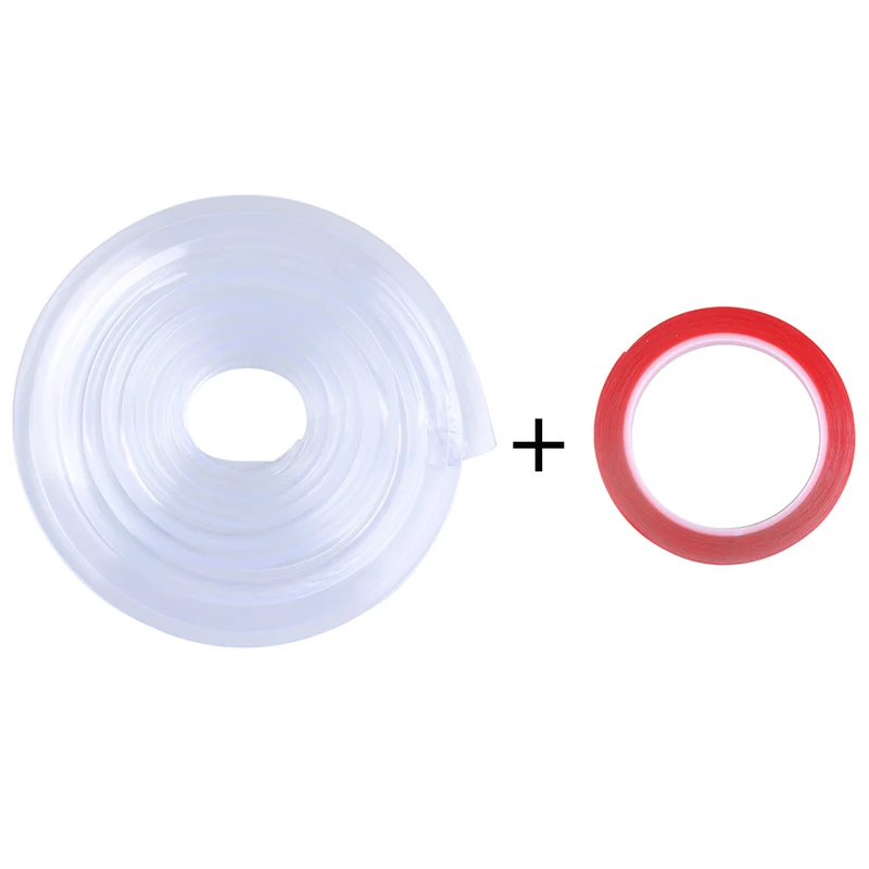 1m Infant Baby Safety Corner Protection Strip Guards Transparent Table Edge Furniture Corner Protectors Soft PVC Edge Bumper