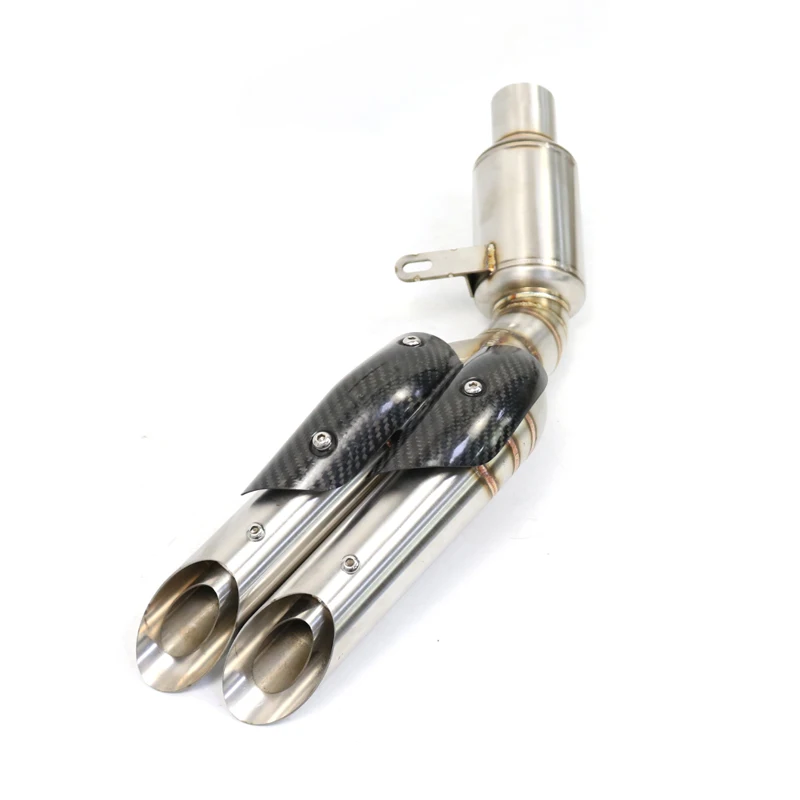 

Motorcycle modified exhaust pipe is suitable for Kawasaki Z800 stainless steel dual exhaust exhaust system