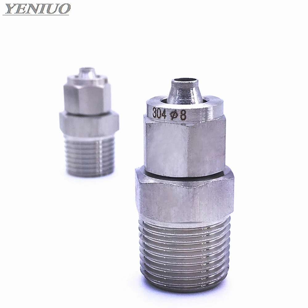 Fast twist lock nut 4mm-14mm OD Tube Stainless Steel SS 304 Pipe Fittings Connector 1/8\