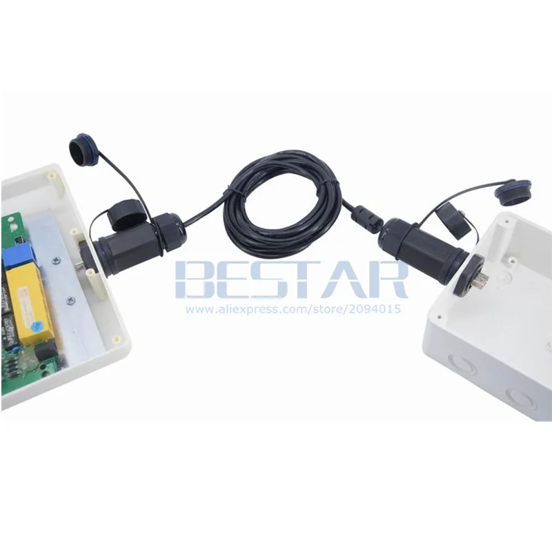 3M คู่ USB 2.0หญิงกันน้ำ Connector M25 IP68สายต่อ Extender คู่ USB ซ็อกเก็ตปลั๊กอะแดปเตอร์กับหมวก