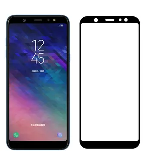 Kaca Pelindung Ultra Tipis Anti Gores untuk Samsung Galaxy A7 A8 A6 A5 Plus Kaca Pelindung Layar untuk Galaxy J8 J7 J6 J4 Plus 8 tampilan penjualan terbaik j4 j400m asli - №