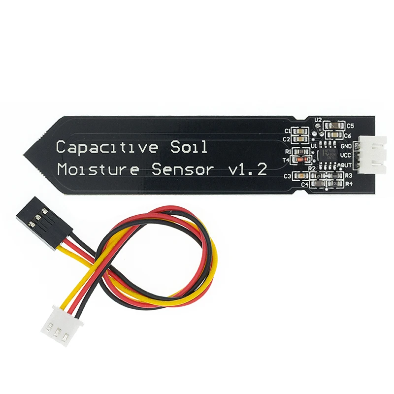 Capacitive soil moisture sensor Corrosion Resistant wide voltage wire   Analog Capacitive Soil Moisture Sensor V1.2