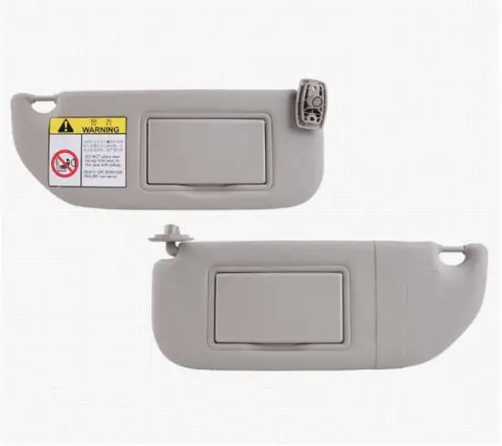 Interior Sunvisor With Mirror Front visor assembly For Peugeot 301/ Citroen C2  Citroen C3 Citroen Elysee 2014 - 2017  sun visor