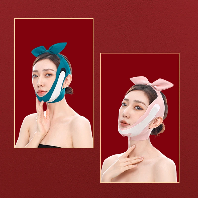 Da Mặt Và Nâng Cổ Thun Băng V Hình Phẫu Thuật Thẩm Mỹ Ban Nhạc, Thích Hợp Cho Phụ Nữ Và Thoải Mái