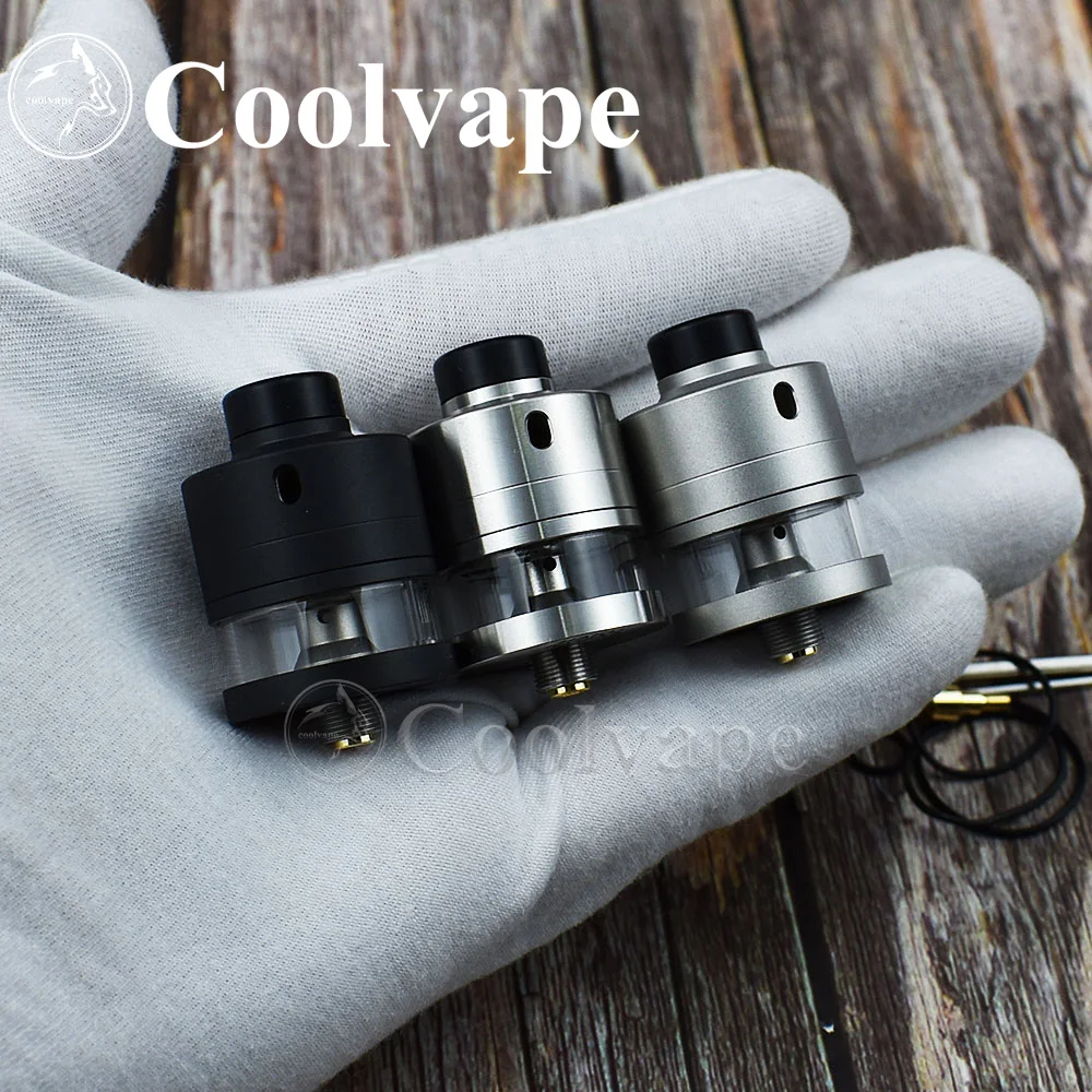 Atomizador coolvape Haku Riviera RDTA con PIN BF 316ss, atomizador de goteo reconstruible squonk22 mm/24mm RDTA