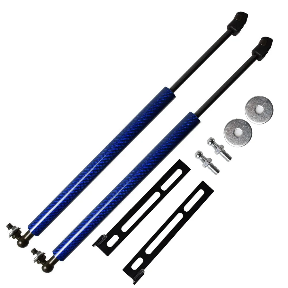 For 2012-2018 Suzuki Jimny Sierra Wide Front Hood Modify Gas Spring Lift Supports Struts Prop Rod Arm Carbon Fiber Shocks Pillar