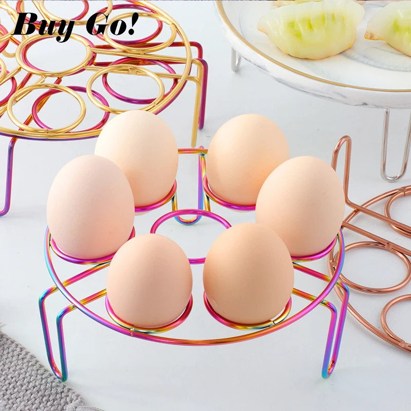 1PC Steamer Shelf Cookware Multi Function Durable Egg Steamer Rack Stainless Steel Pot Steaming Tray Stander Kitchen Accessories