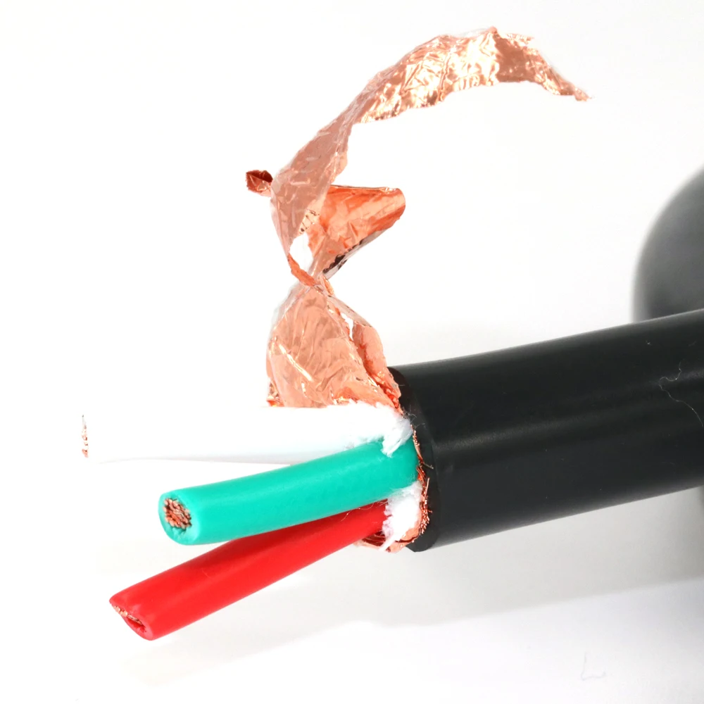 Monosaudio P901 전원 공급 케이블 11AWG(4.5mm2)x3core용 다중 OFC 구리 은도금 도체