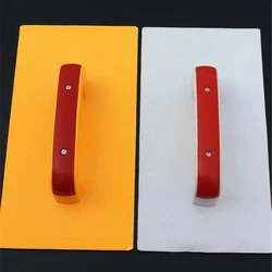 Paleta de plástico de 15x30cm para pared, tablero de yeso plano, herramientas de albañil, paleta de mano para mampostería y cemento