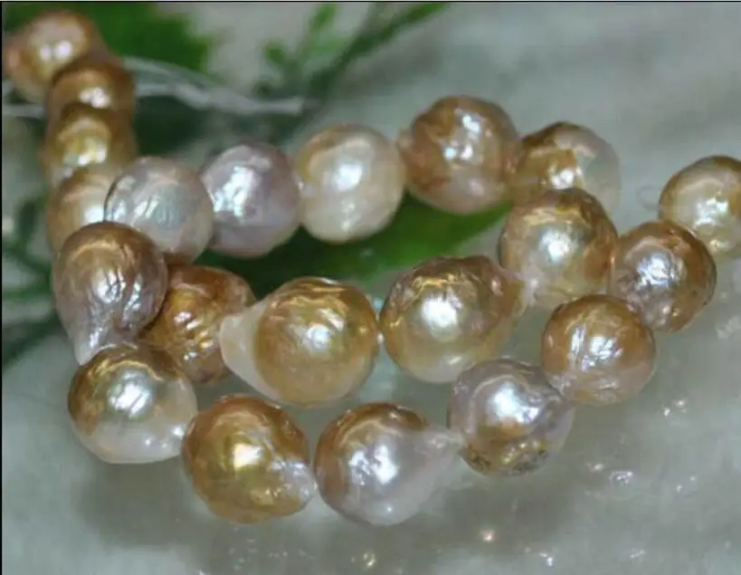 

Natural Rare AAA 12-13MM South Sea pearl LOOSE BEADS necklace 18 inch 36"