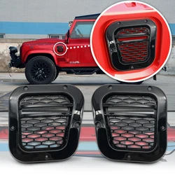 Car Side Air Vent Outlet Grill Cover for Land Rover Defend Parts Grille Air Intake Vents Ventilation Trim Cover Accessories