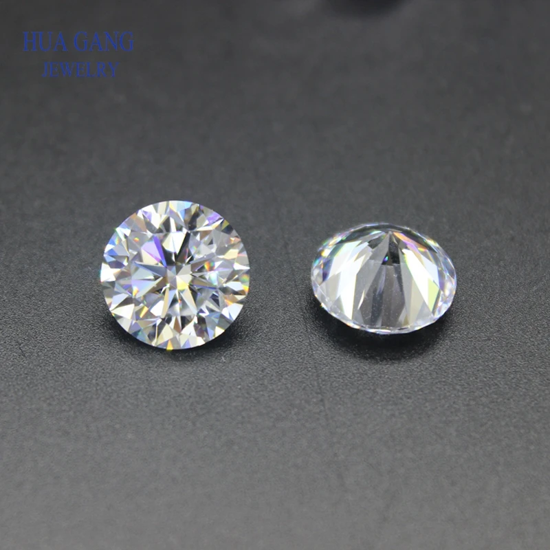 5A 50pcs 3.0~20mm Round Cut White Zircon Stone CZ Stones Synthetic Gemstone For Jewelry Цирконий камень для ювелирных изделий