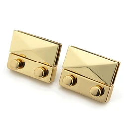 1pcs Zinc Alloy Metal Push Lock Fashion Cute Push Lock Closure Parts for DIY Handbag Shoulder Bag Purse Hardware Accessories