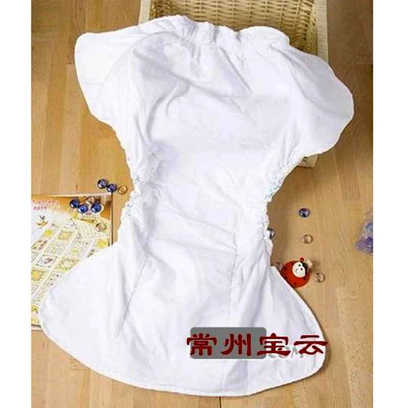 Free Shipping NICEDIAPER 2006-WHITE-90-130CM  Cotton AIO Adult Diaper/ incontinence pants /Nighttime Cloth Diaper