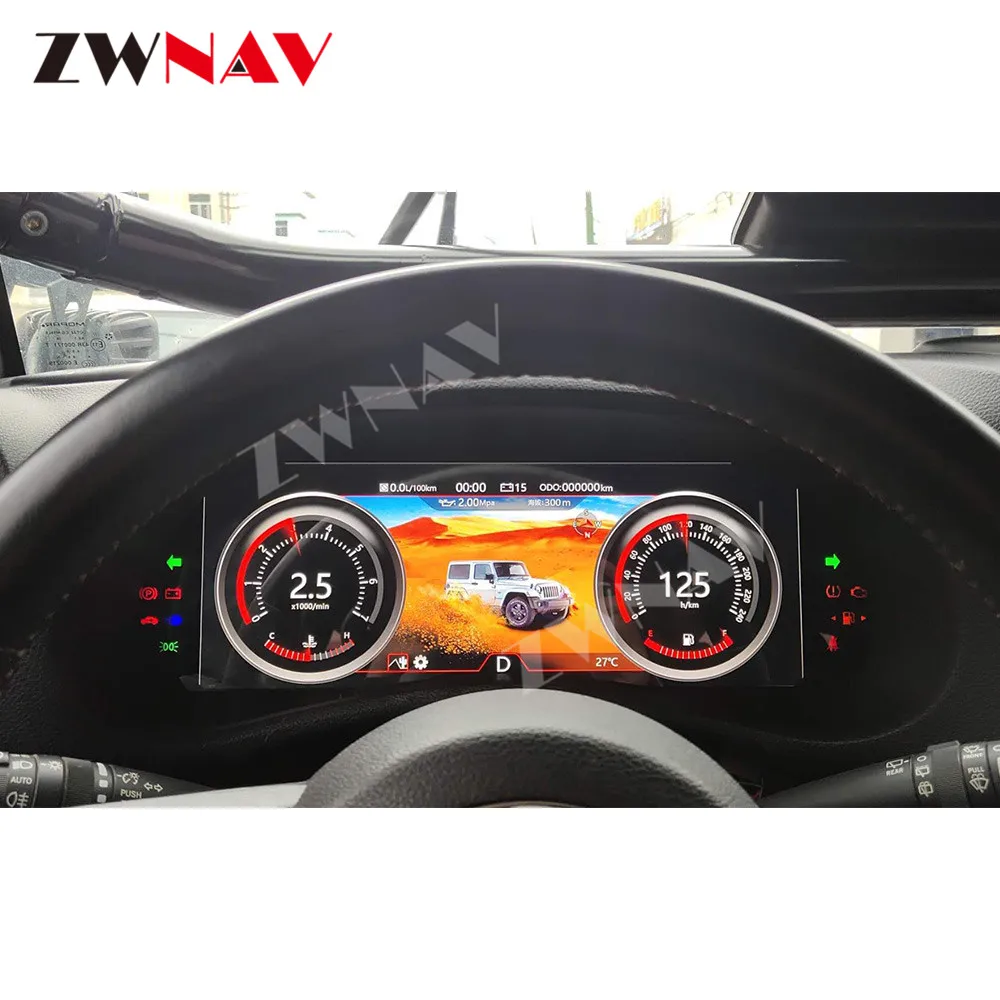 

Для Jeep Wrangler 3 JK 2010 2011 2012 - 2017 LCD Android автомобильный приборной панели дисплей головное устройство GPS навигация Мультимедиа