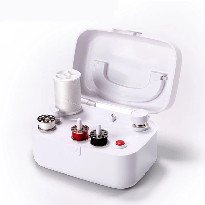 ไฟฟ้าด้าย Winder จักรเย็บผ้าด้ายอัตโนมัติ Winder จักรเย็บผ้า Bobbin Winder สมาร์ท Bobbin Winder ขนาดเล็ก Bobbin 220V