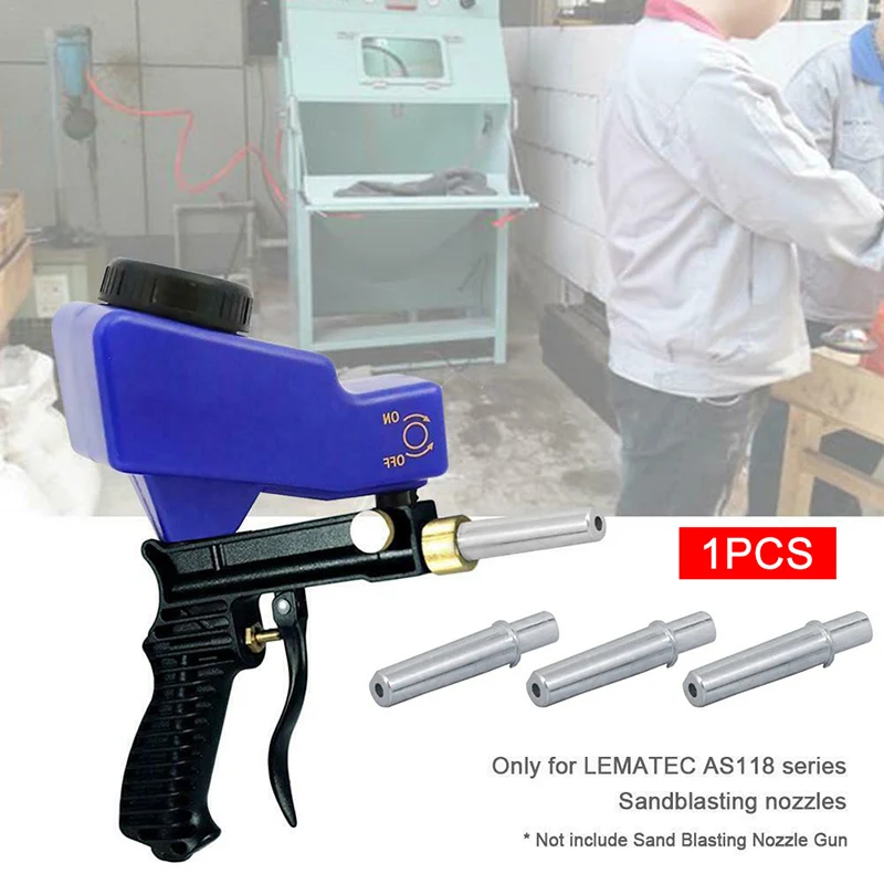 Ferramenta de bico de pistolas de jateamento, para armas lematec as117 sandblaster c66