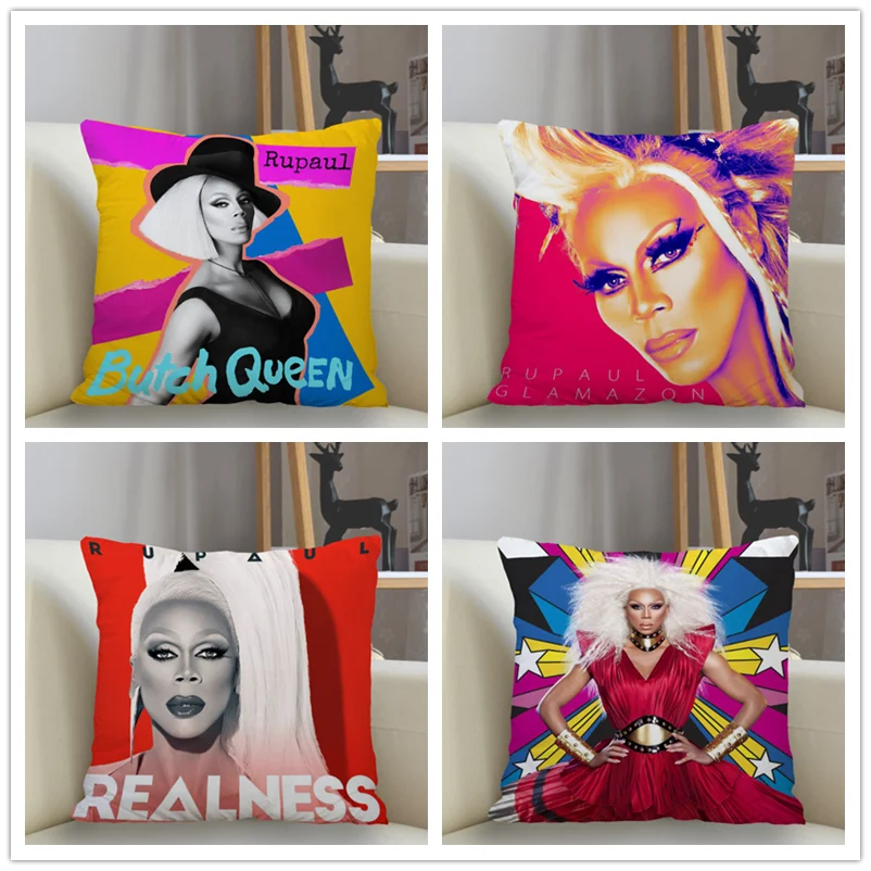 Musife RuPaul's Drag Race Pillowcase Custom Square Pillow Cover Case Zipper Pillowcase 35*35,40*40,45*45cm Drop Shipping